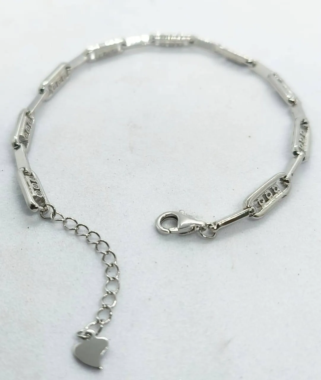 Silver Link Bracelet (AVSBR-37) view 3