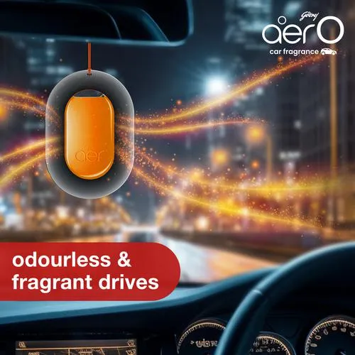 Godrej Aer O Car Air Freshener Musk After Smoke 75 g view 3