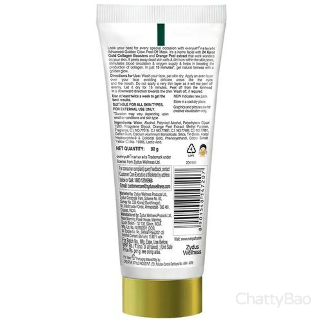 Everyuth Naturals Advanced Golden Glow Peel-off Mask 90 g view 2