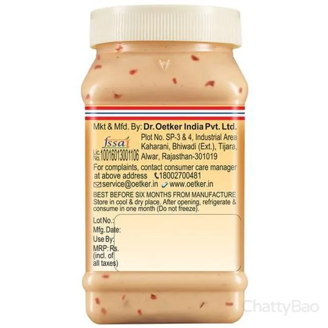 Dr. Oetker FunFoods Sandwich Spread - Cheese & Chilli 250 g view 2