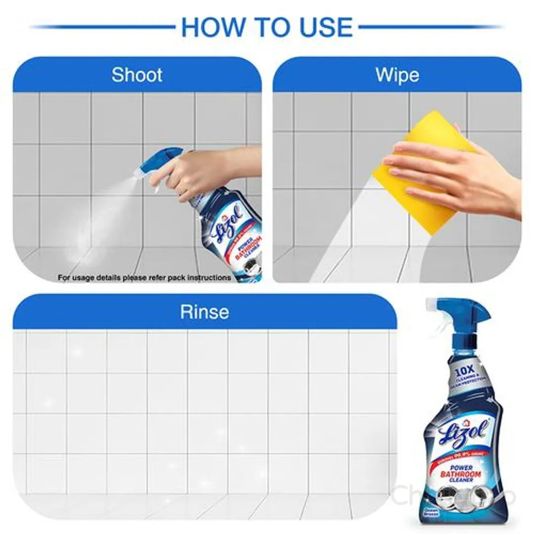 Lizol Bathroom Cleaner 450 ml view 5