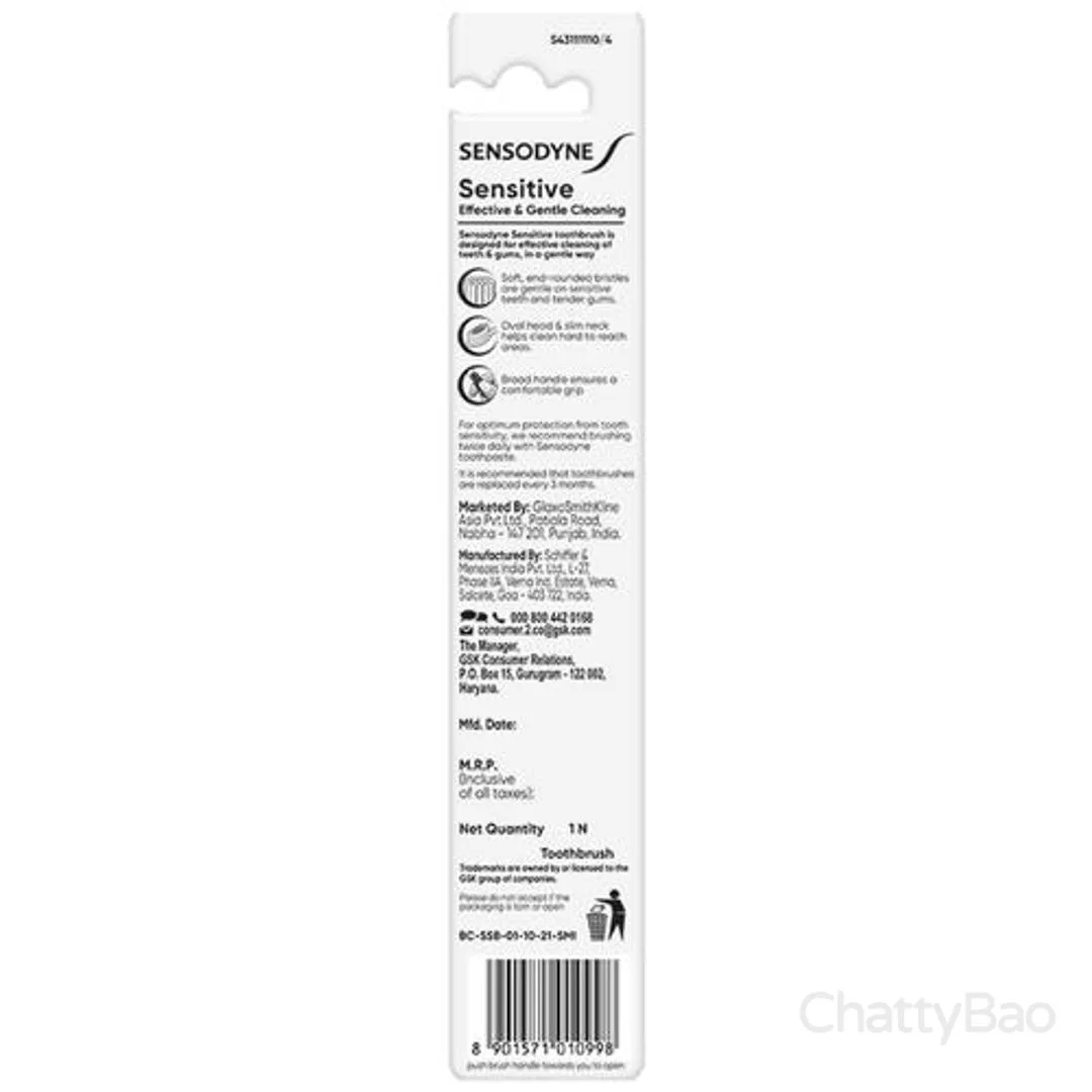Sensodyne Sensitive Toothbrush - Soft Round Bristles 1 Pieces view 2