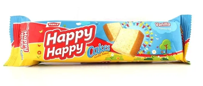 Parle Happy Happy Cakes Vanilla 50 g view 2