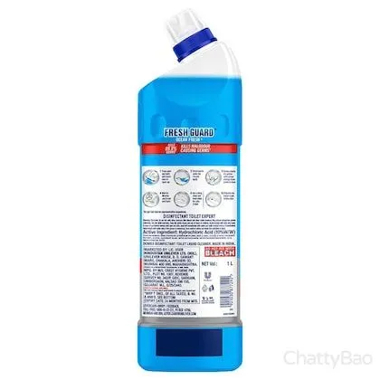 Domex Toilet Cleaner - Ocean Fresh 1 L view 2