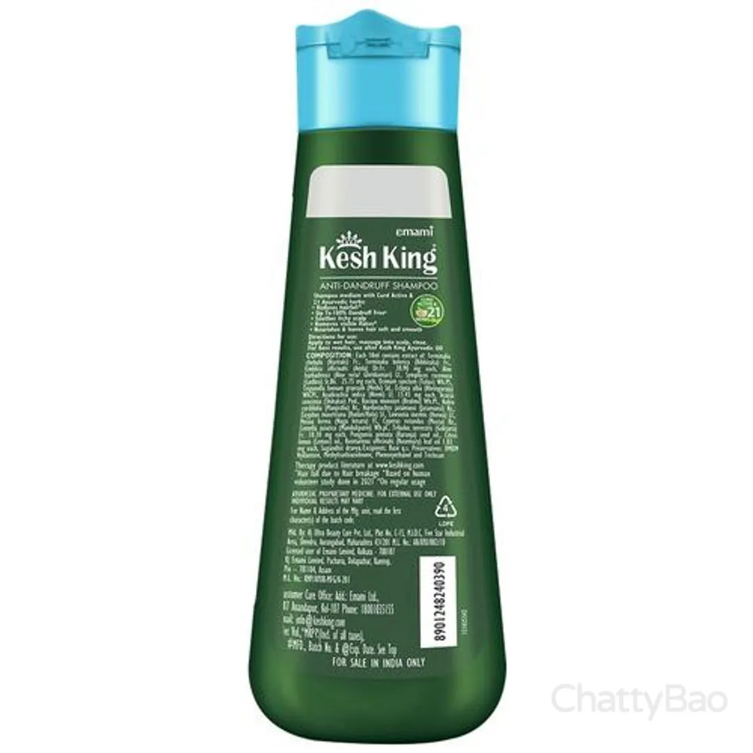 Kesh King Ayurvedic Anti-Dandruff Shampoo 340 ml view 2