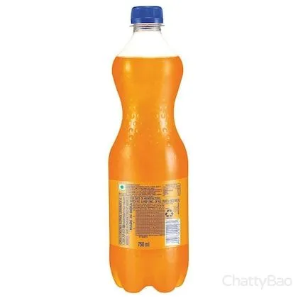 Fanta Orange Flavoured Soft Drink 750 ml view 2