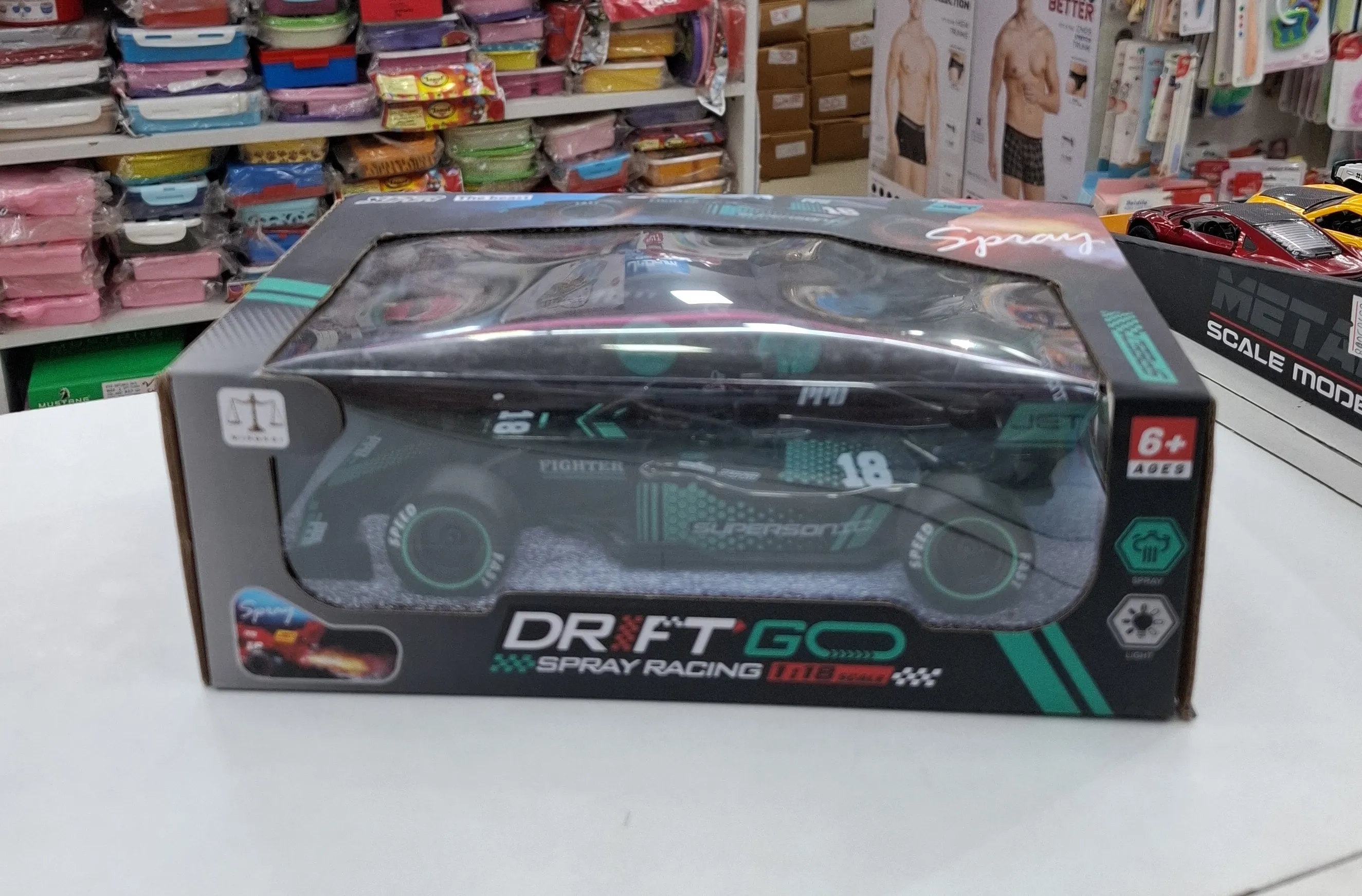 Drift GO Spray Racing Car view 2