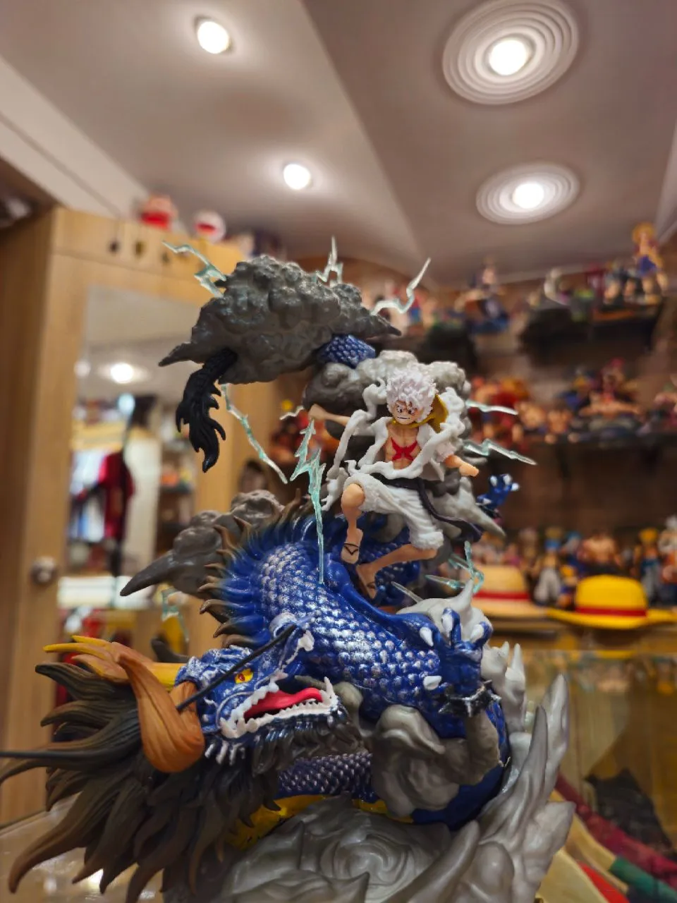 Luffy Gear 5 vs Kaido Dragon Form – One Piece Epic Battle view 5