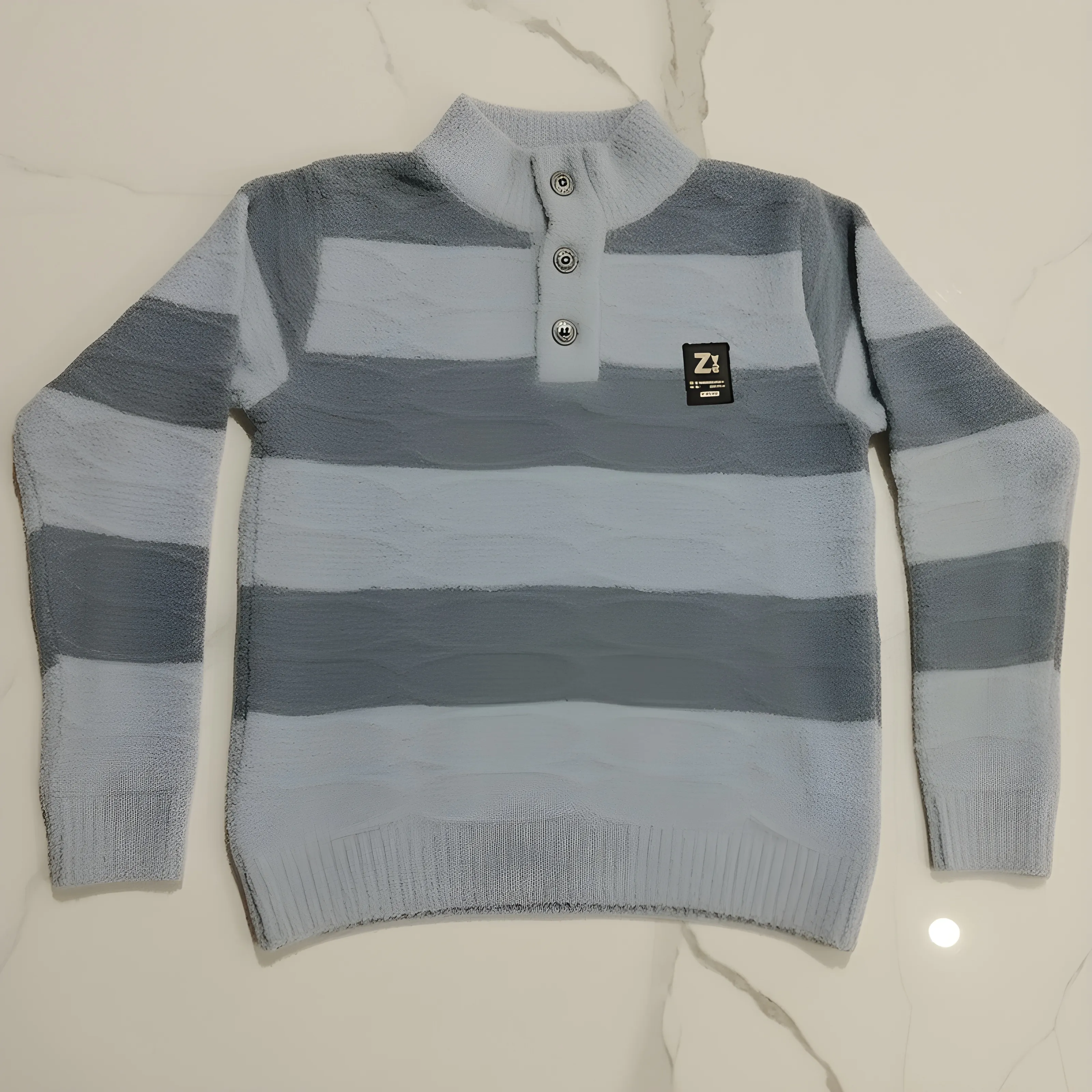 The Mirror Story ZARA Boys Striped Sweater view 2