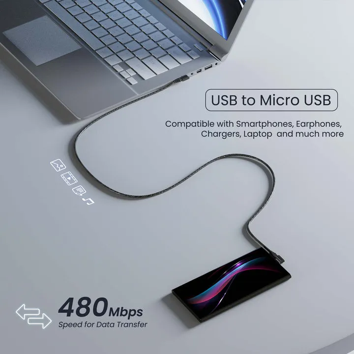 Ambrane L Shape Micro Usb Cable view 3