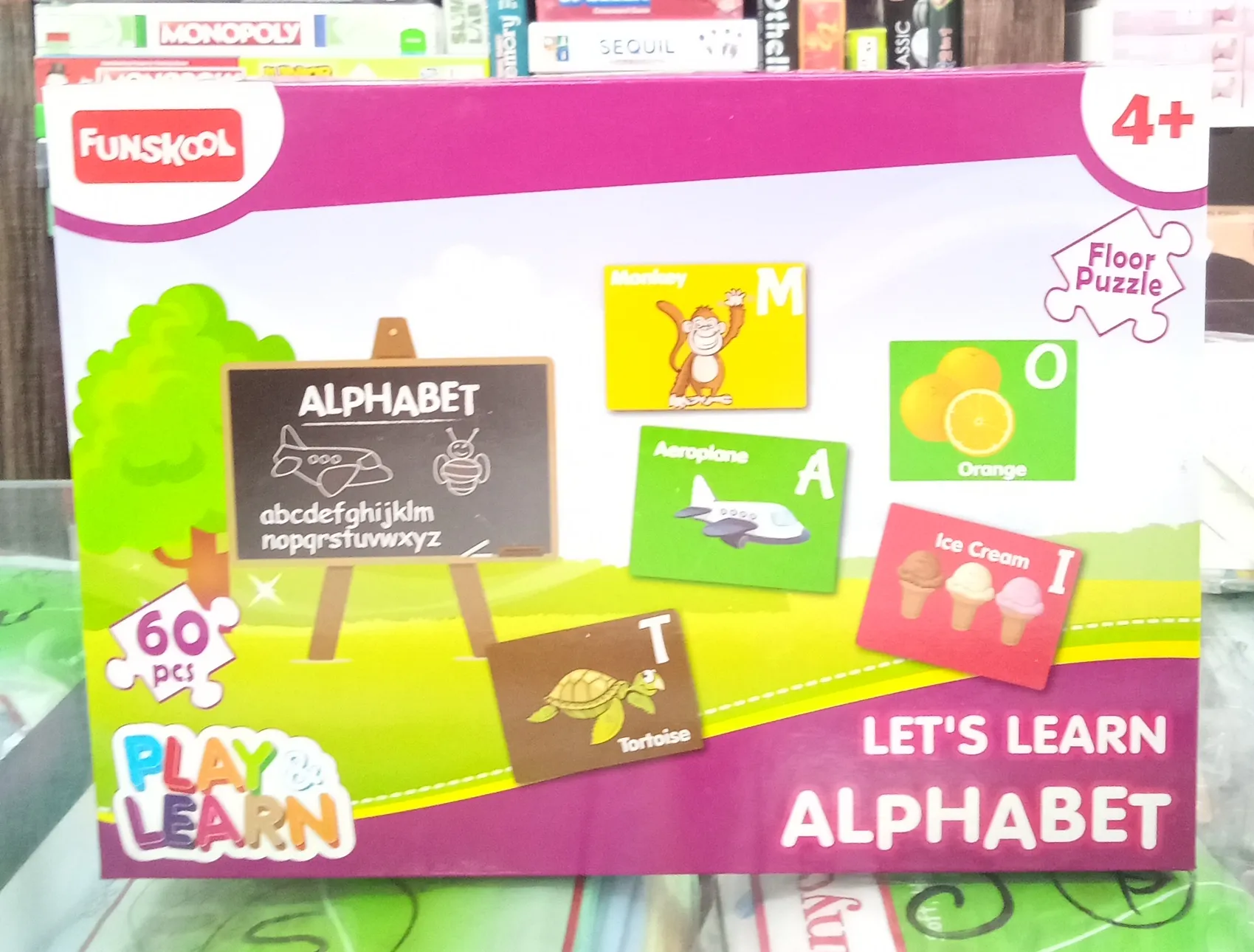 Funskool Alphabet Floor Puzzle view 2