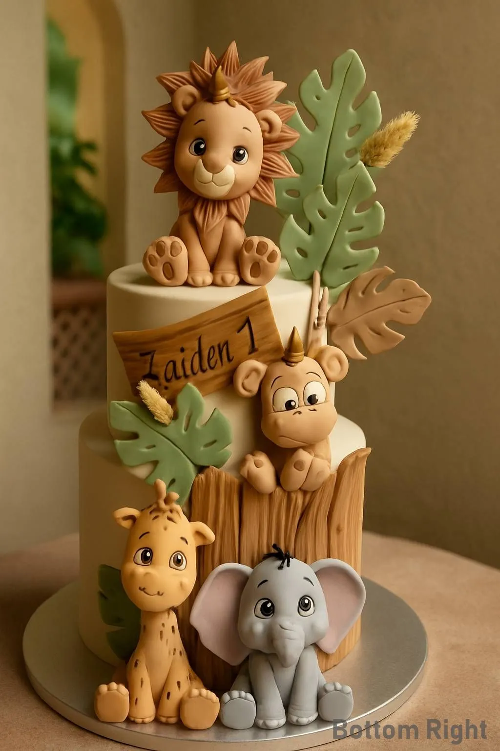 Jungle Themed Cake