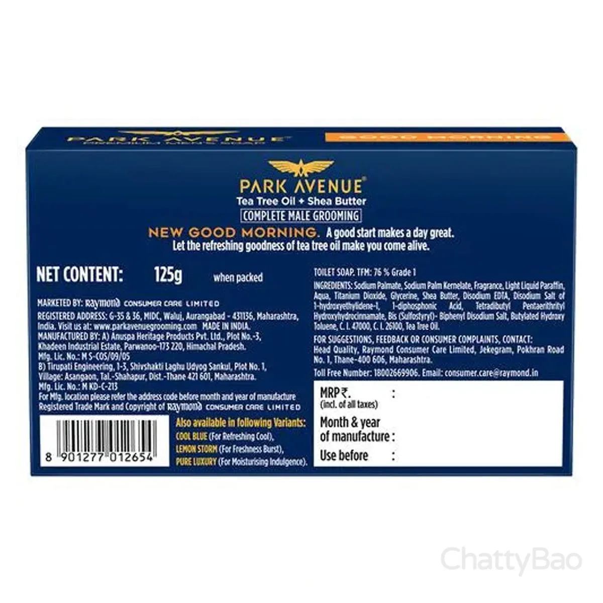 Park Avenue Premium Men Soap - Good Morning 125 g view 2
