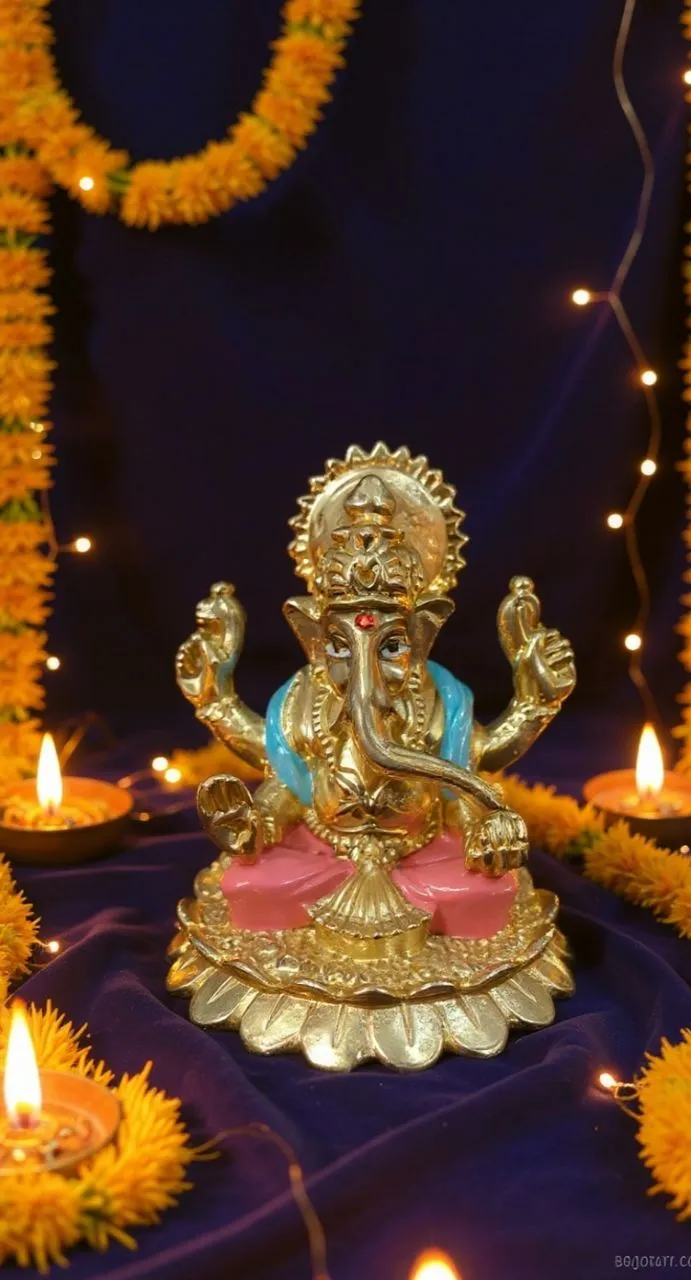 Decorative Ganesh Statue view 6