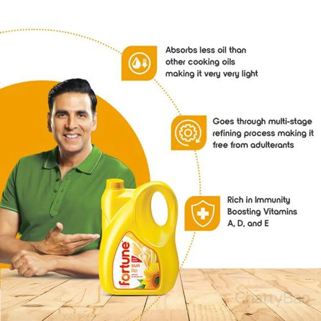 Fortune Refined Sunflower Oil 5 L  view 6