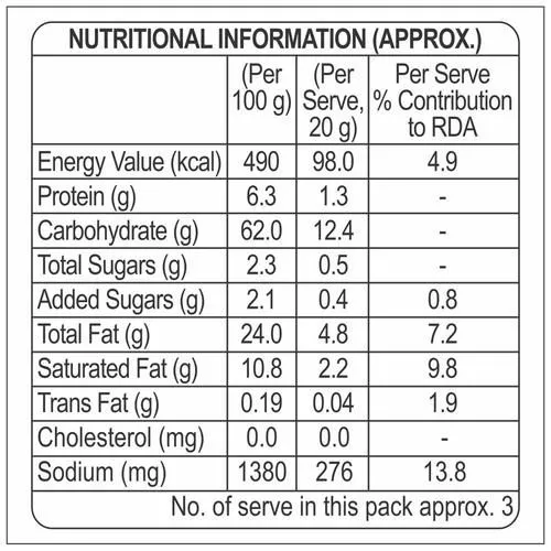 Crax Curls Chatpata Masala Yummy Snack 56 g view 3