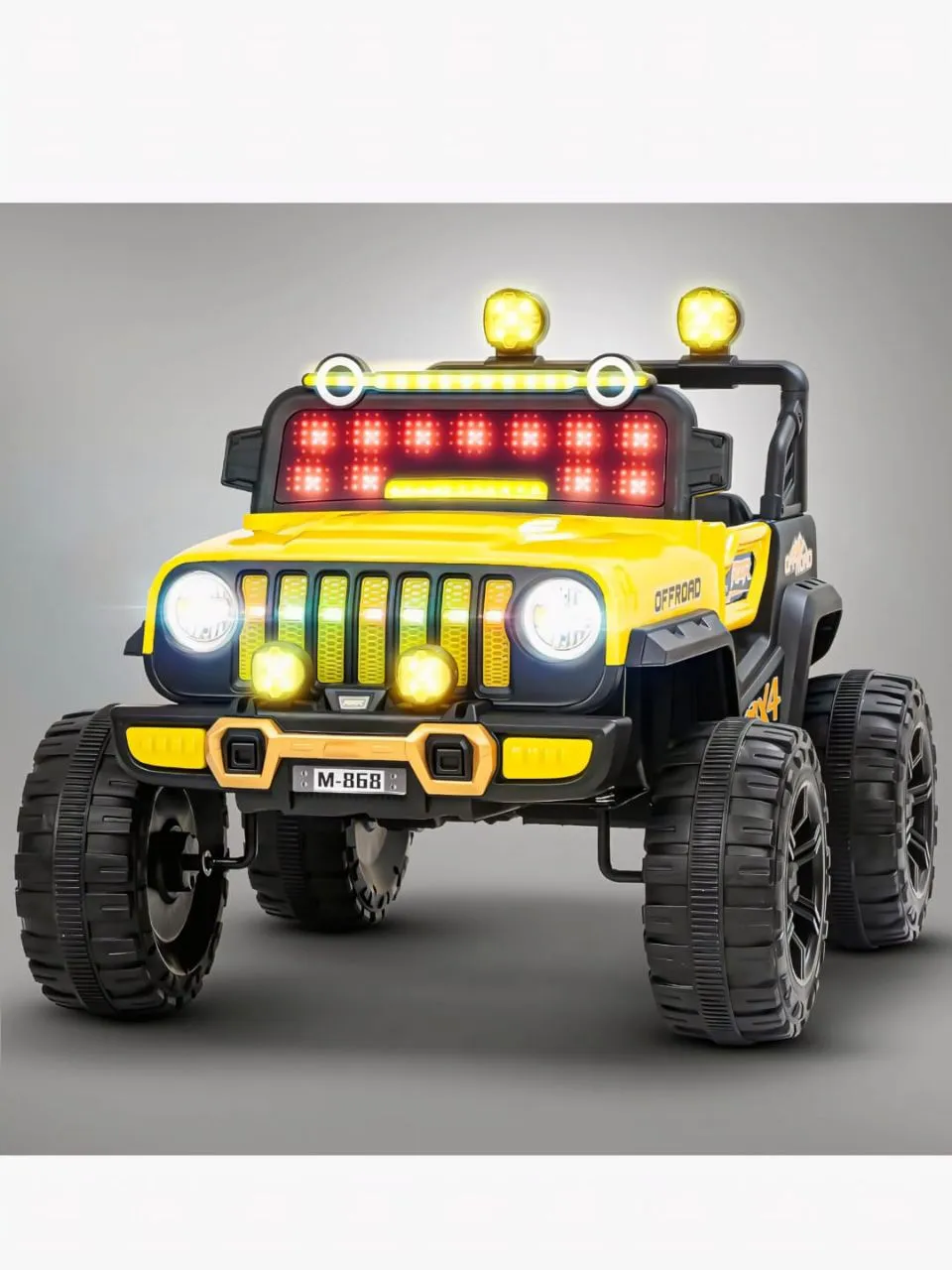 Baybee Offroad 4X4 Ride-On Jeep view 3