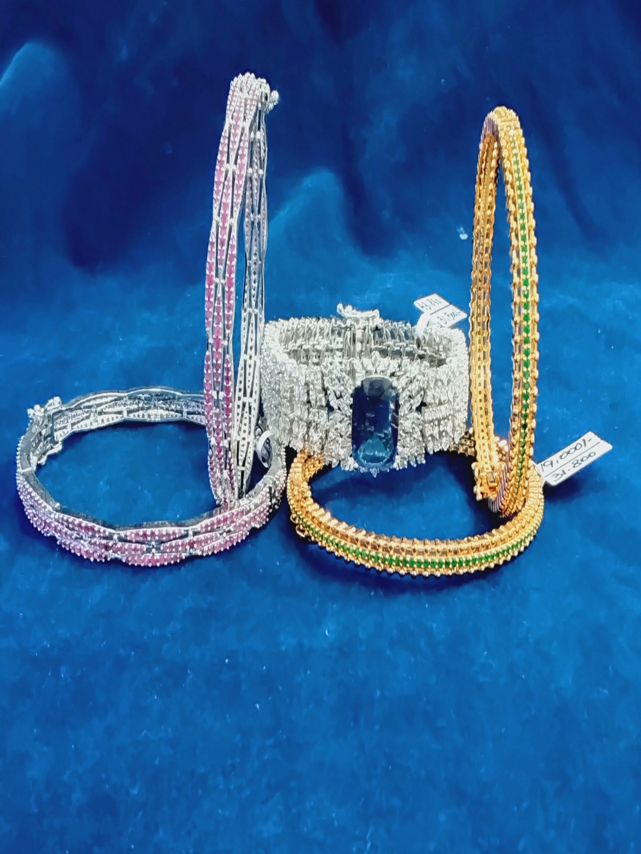 Silver Bangles view 2