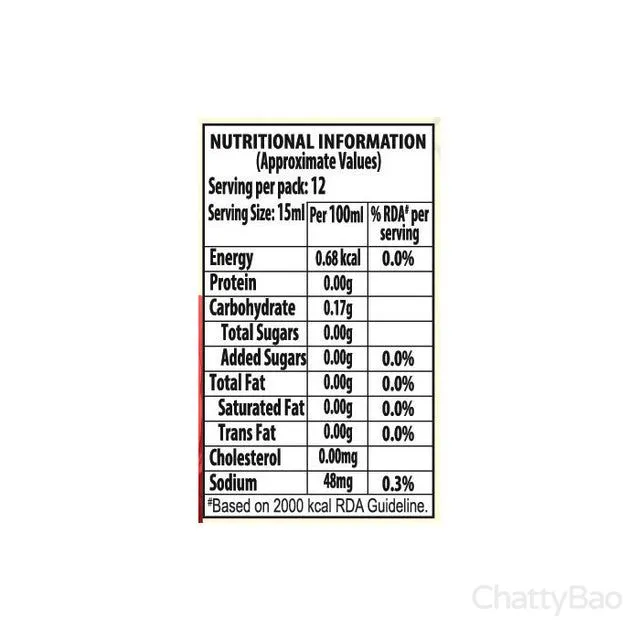 Tops Vinegar Brown 180 ml view 3