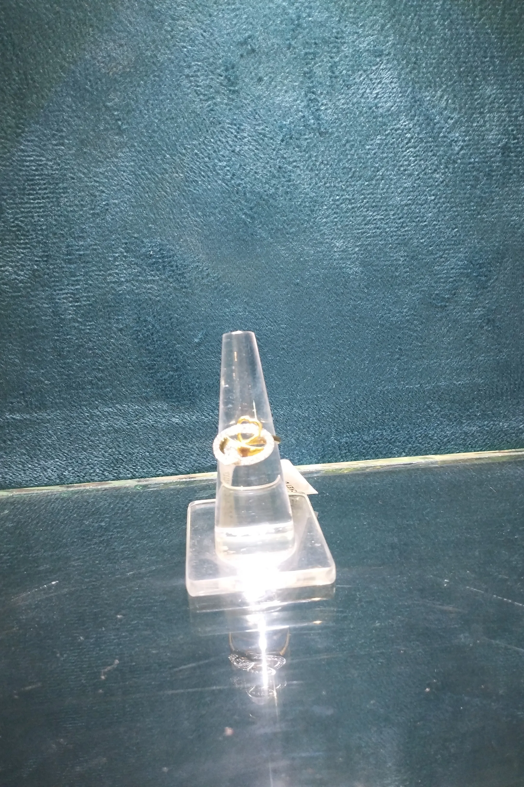 Gold Stone Ring view 2