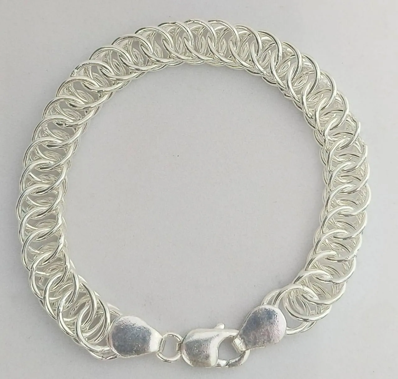 Silver Chain Bracelet (AVBR-19) view 4