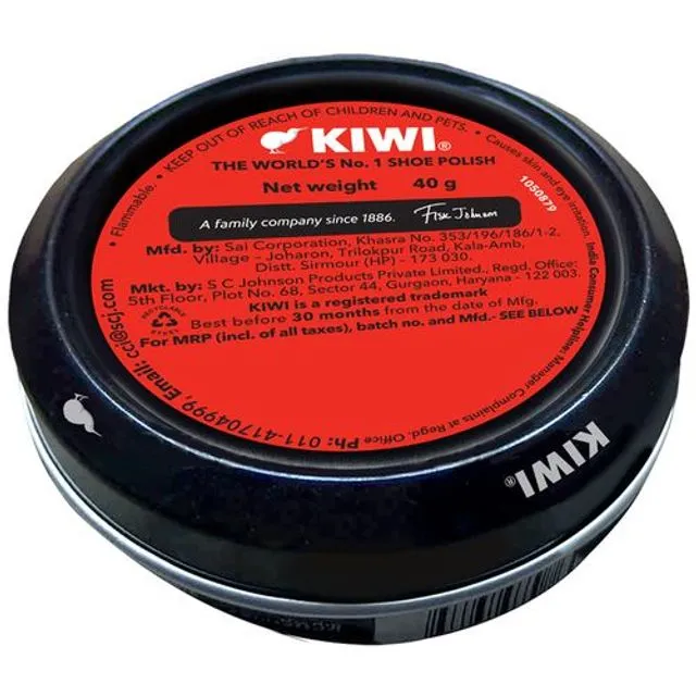 Kiwi Shoe Polish Black Paste 40 g view 2