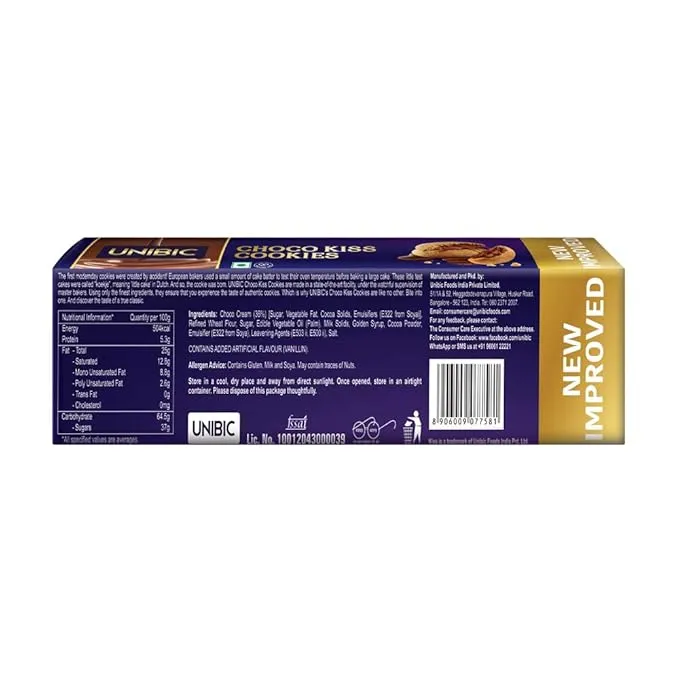 Unibic Choco Kiss Cookies 75 g view 2