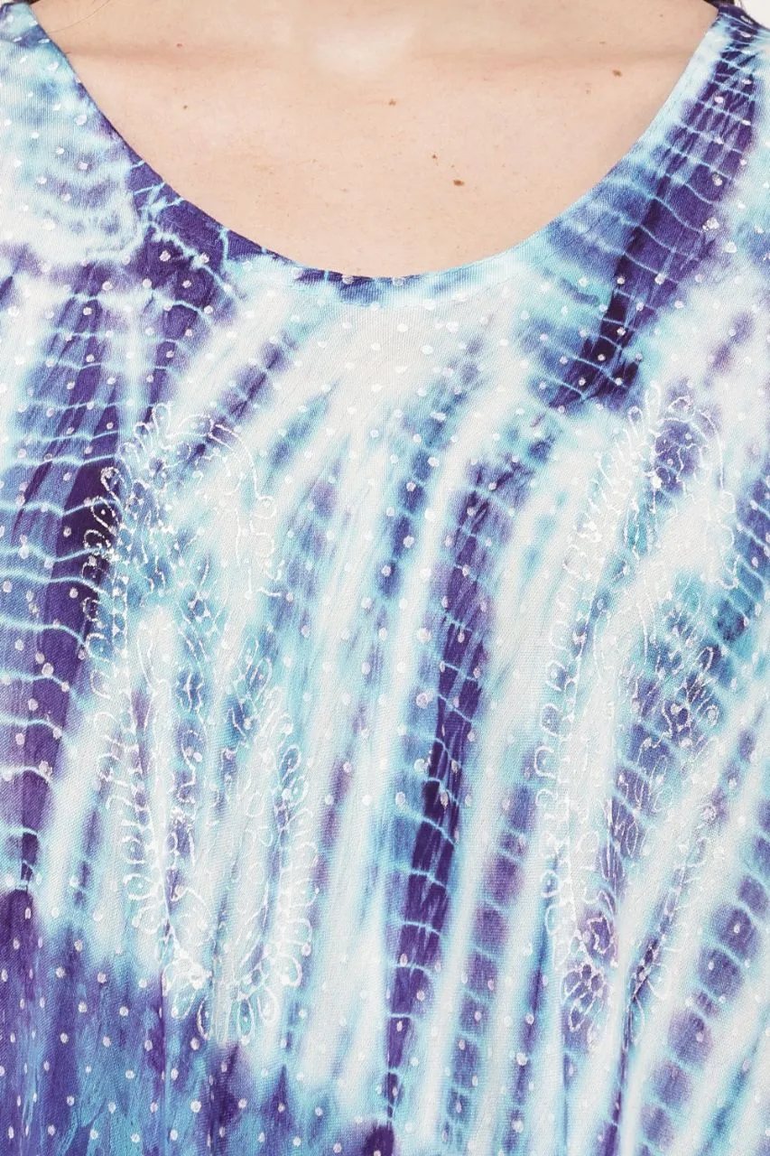 Tie-Dye Midi Dress view 4
