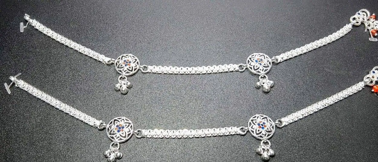 Silver Anklet (AVAL-69) view 2