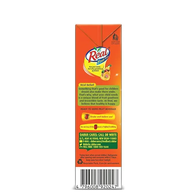 Real Mixed Fruit Juice 200 ml view 2