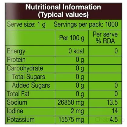 Tata Salt Super Lite Iodized Salt 1 Kg view 3