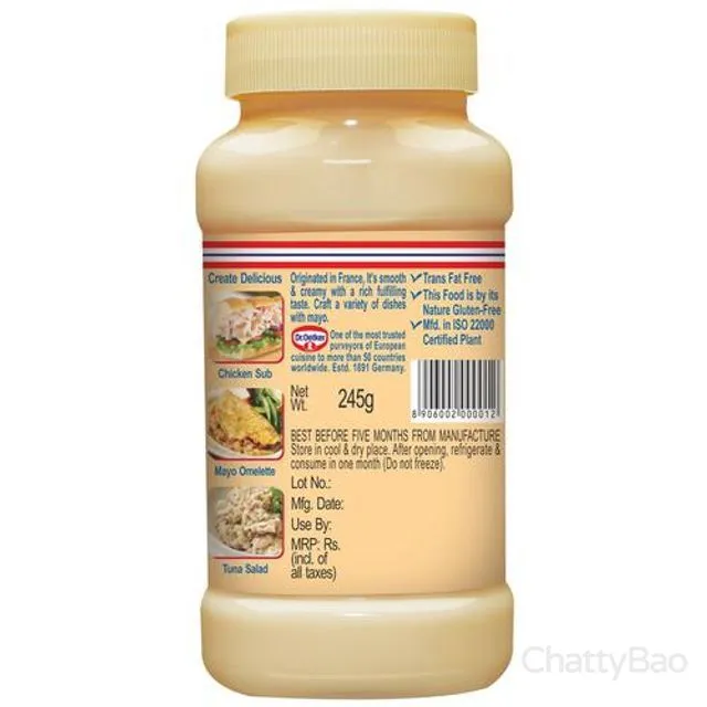 Dr. Oetker FunFoods Mayonnaise Classic 245 g view 2