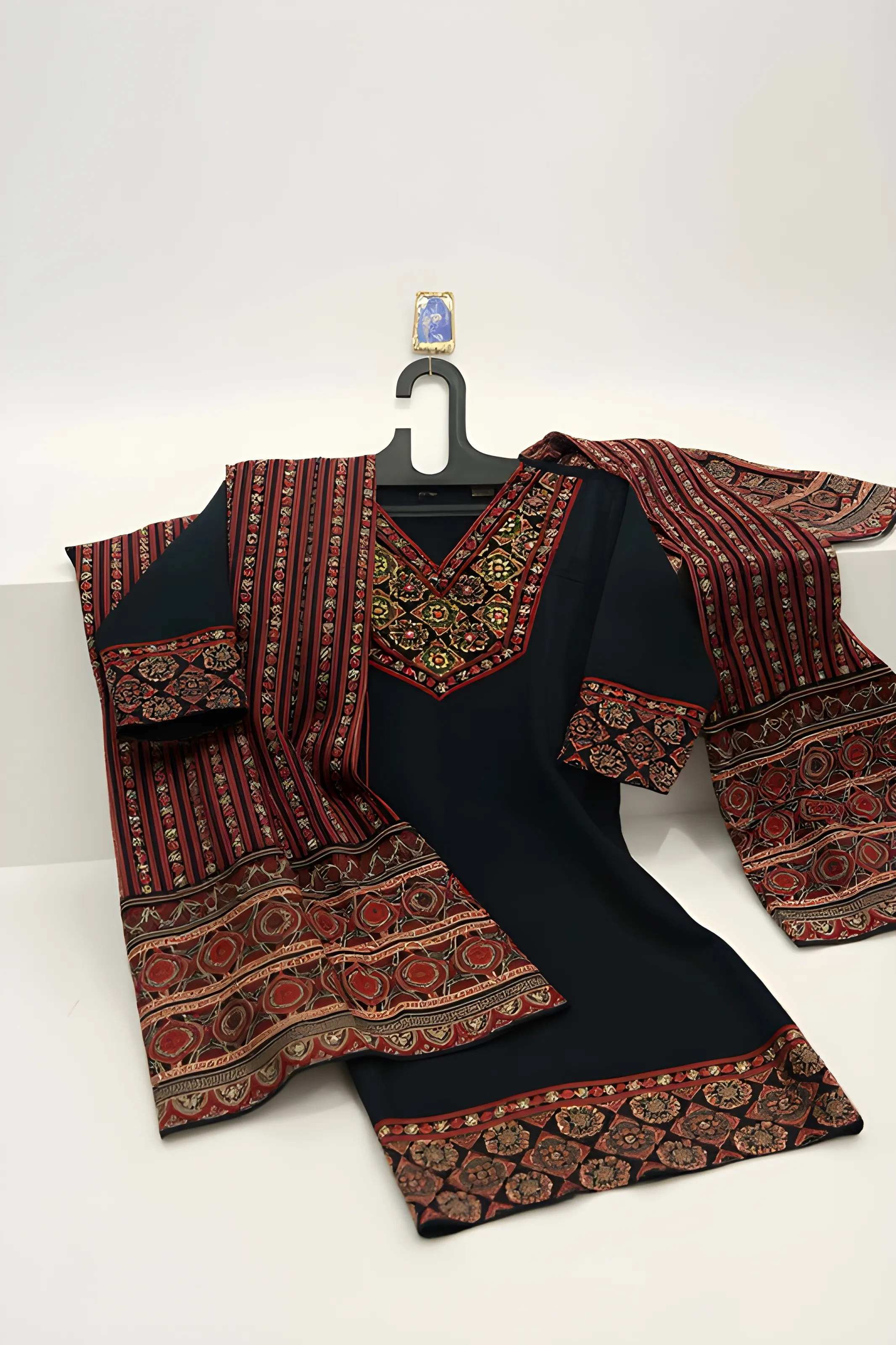 Traditional Embroidered Kurti Det view 2