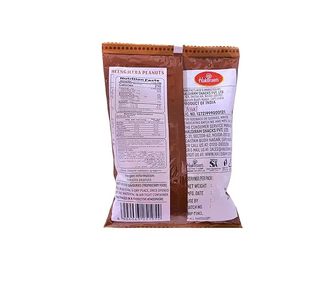 Haldirams Delhi Heeng Jeera Peanut 200 g view 2