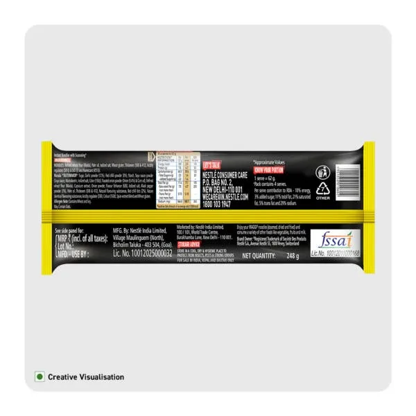 Maggi 2 Minute Noodles Spicy BBQ 248 g view 2