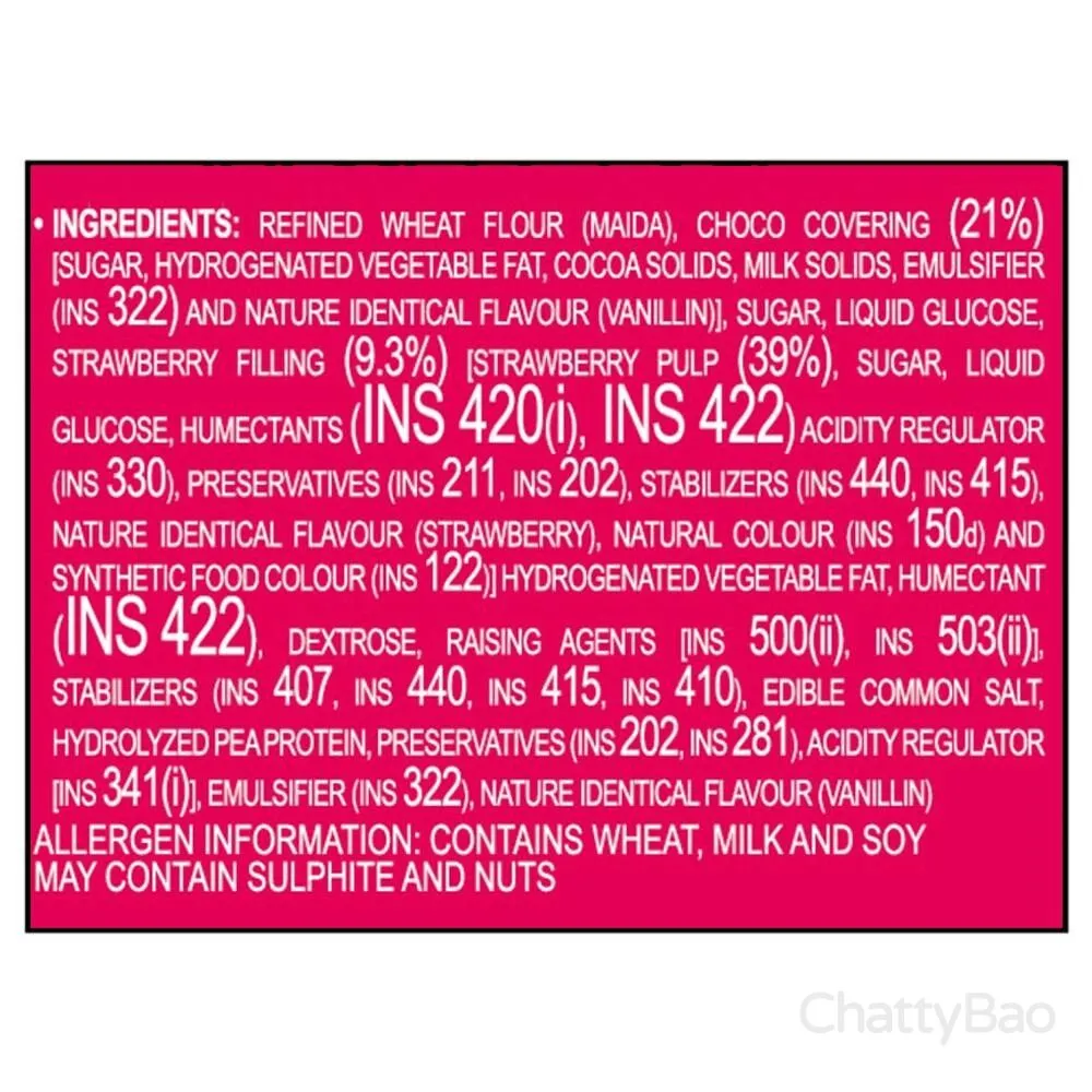 Orion Strawberry Choco Pie 12 Pieces view 5