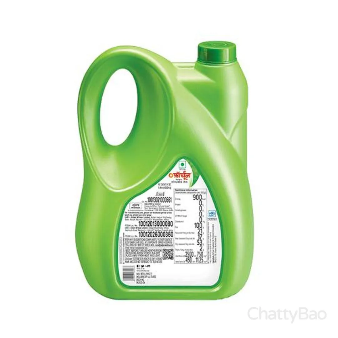 Fortune Refined Soyabean Oil 5 L view 2