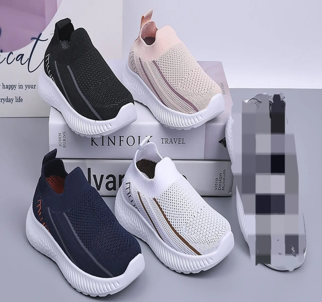 Athletic Slip-on Sneakers view 2