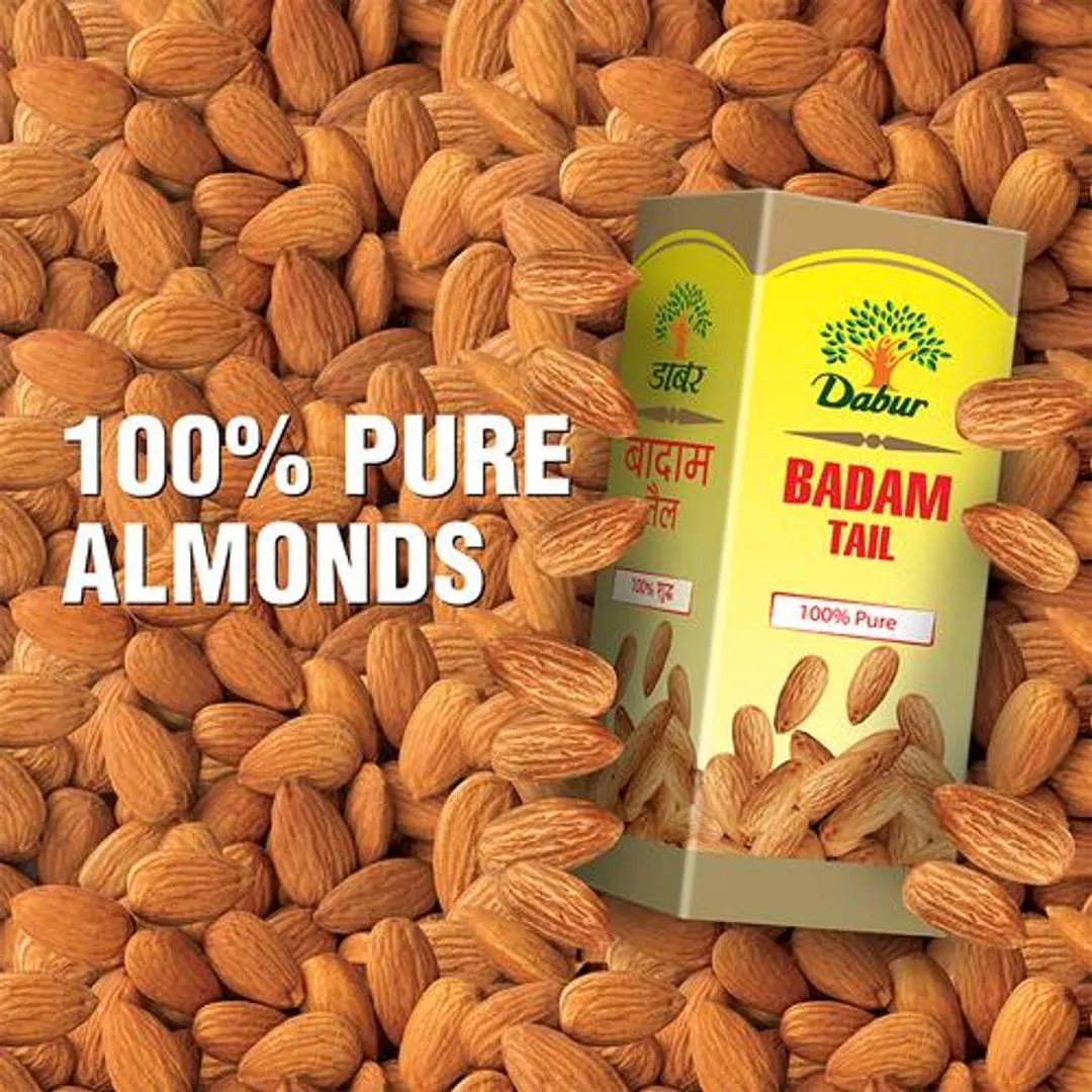 Dabur Badam Tail 25 ml view 3