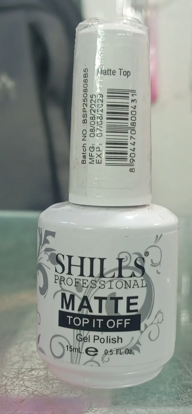 Shills Professional Matte Top It Off Gel Polish view 2