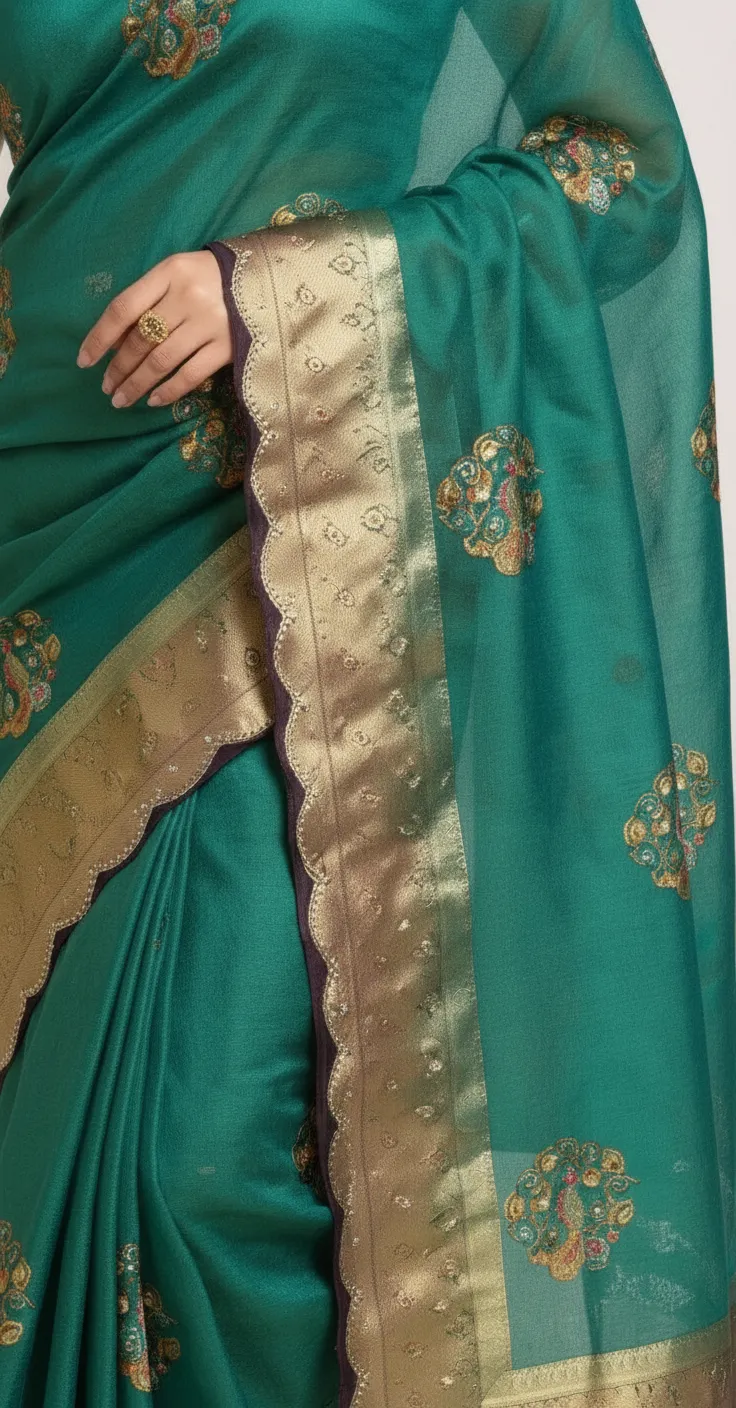 Designer Saree view 3