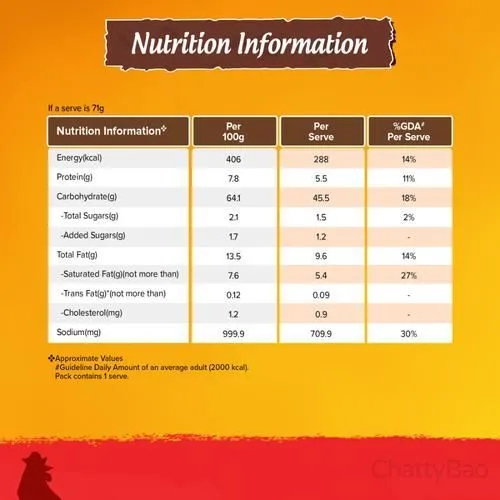 Maggi Instant Chicken Noodles 71 g view 4