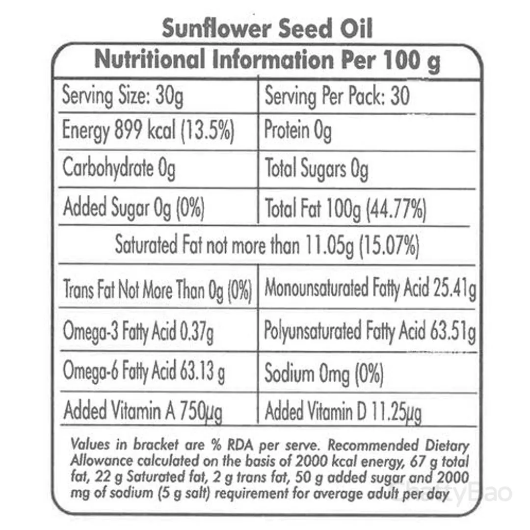 Patanjali Fortified Sunflower Oil Pouch 1 L view 3