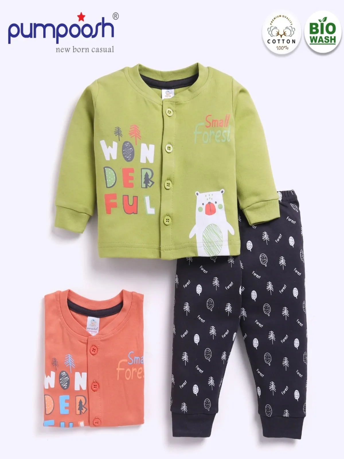 Pumpoosh Newborn Casual Outfit view 2