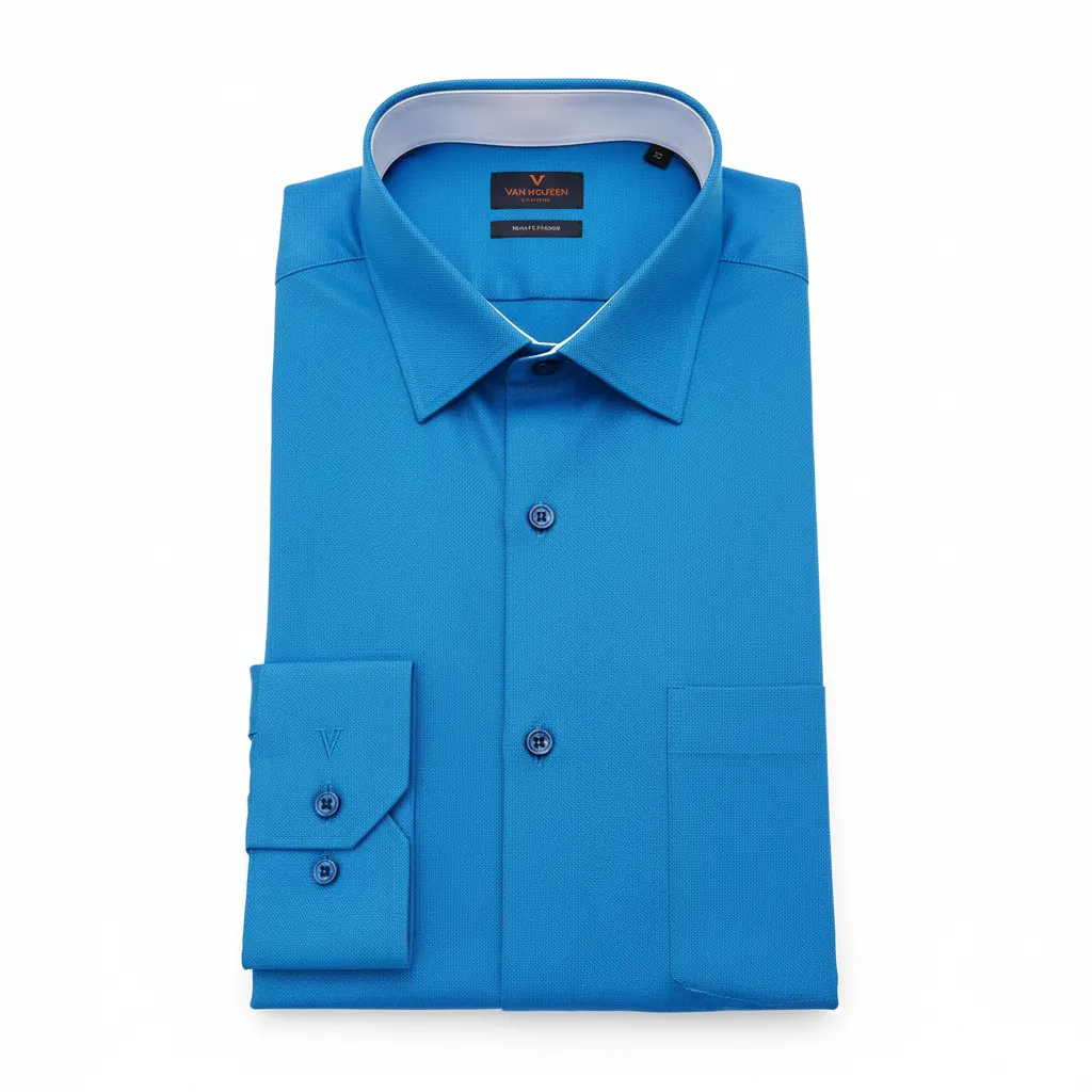 The Mirror Story Blue Dress Shirt view 2