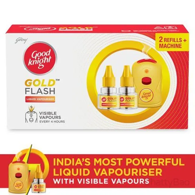 Good Knight 1 Machine + 2 Refills 45 ml each view 2