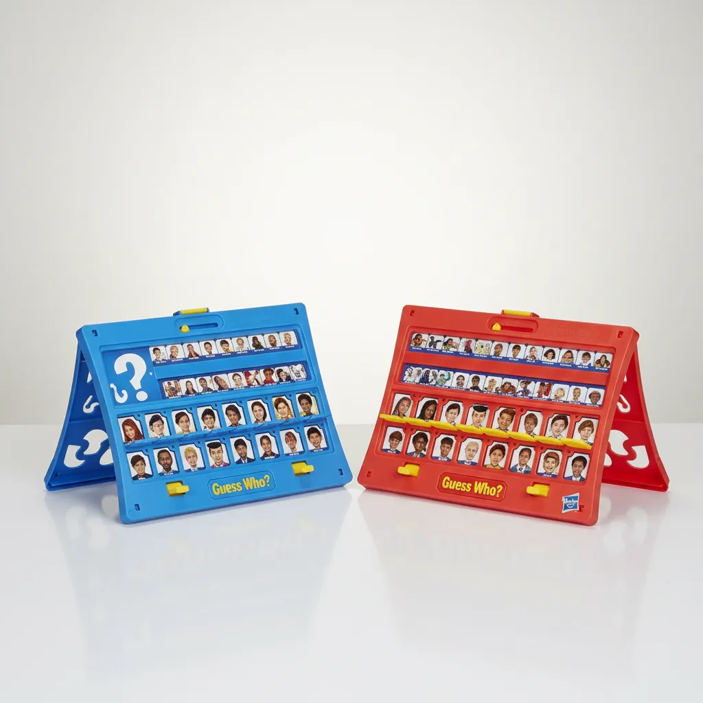 Hasbro Guess Who? Original, Easy to Load Frame, Double-Sided Character Sheet, 2 Player Board Games for Kids, Guessing Games for Families, Ages 6 and Up view 4