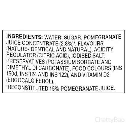 Paper Boat Swing Pomegranate Juice 600 ml view 5