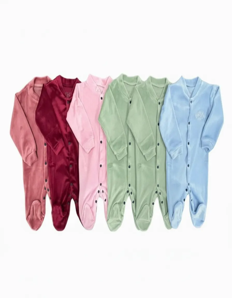 Velvet Baby Rompers view 2