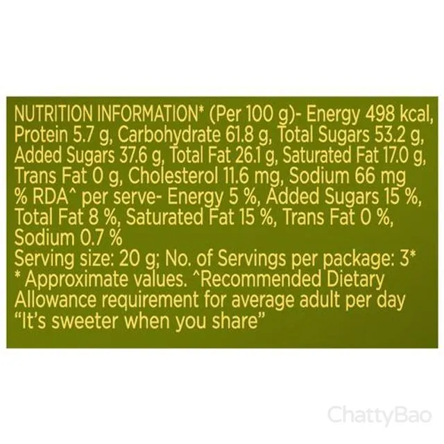 Cadbury Temptations Rum & Raisins Premium Chocolate Bar 72 g view 3